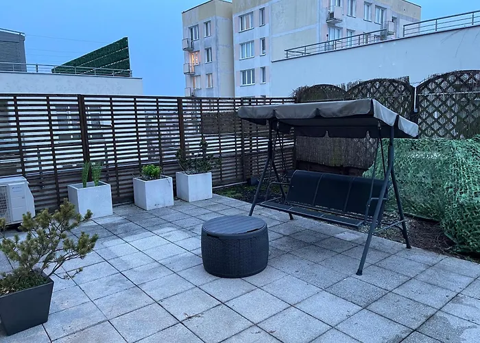 Daire Penthouse Na Wylacznosc - Taras Z Jacuzzi - Stadion Narodowy - Saska Kepa Do 8 Osob