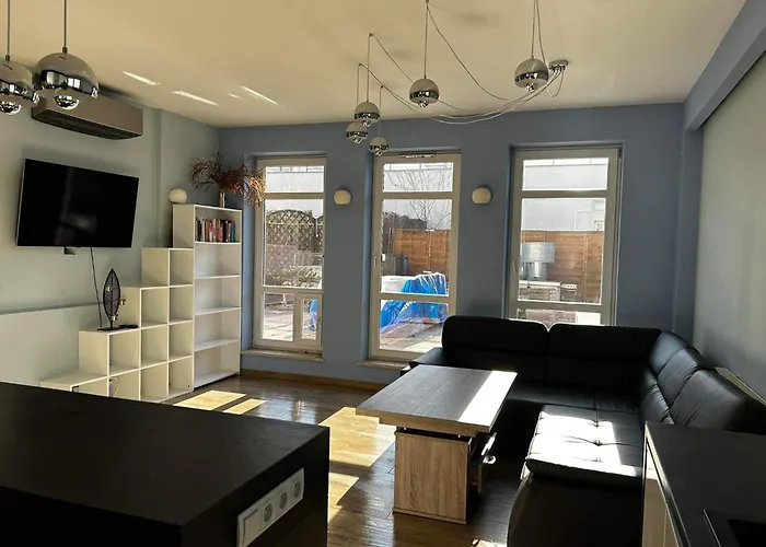 Penthouse Na Wylacznosc - Taras Z Jacuzzi - Stadion Narodowy - Saska Kepa Do 8 Osob