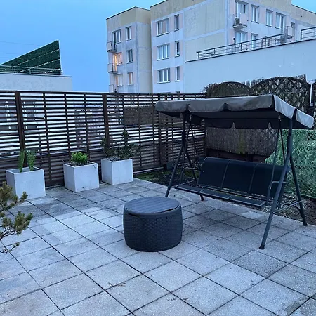 Apartamento Penthouse Na Wyłączność - Taras Z Jacuzzi - Stadion Narodowy - Saska Kępa Do 8 Osób